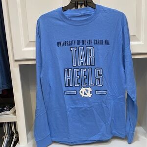 UNC Tar Heels Long Sleeve Shirt - Blue